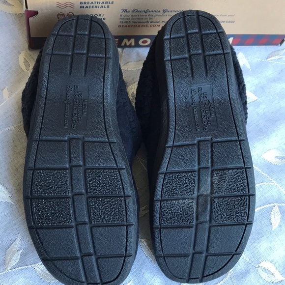 DEARFOAMS Microsuede Boxed Clog Slipper - Picture 5 of 6